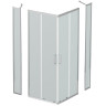 Душевой уголок BELBAGNO LUCE-AH-22-115/110-C-Cr