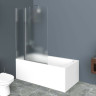 Шторка для ванны 100 см BELBAGNO UNO-V-11-100/150-C-Cr